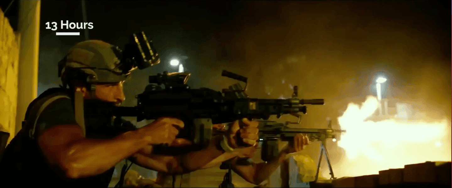 A scene from 13 hours filmed in Malta
