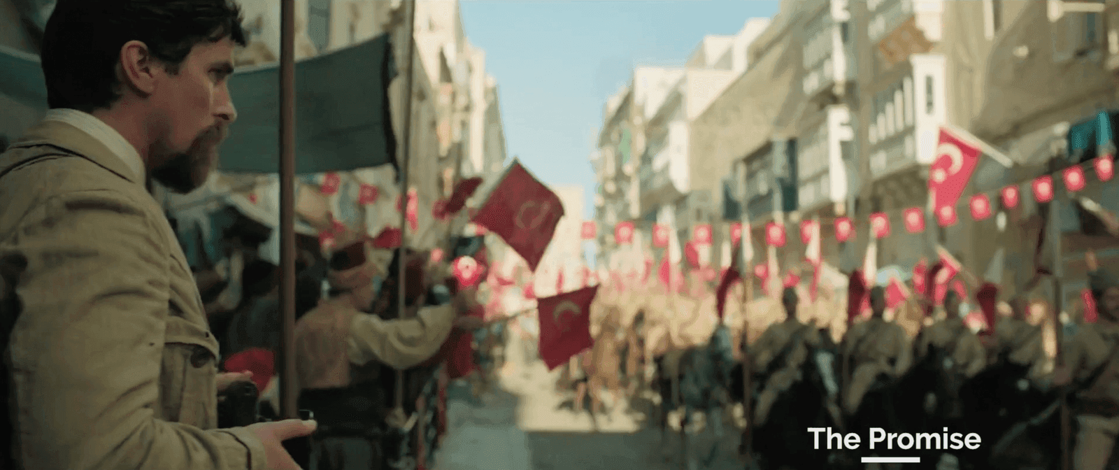 A scene from The Promise filmed in Malta